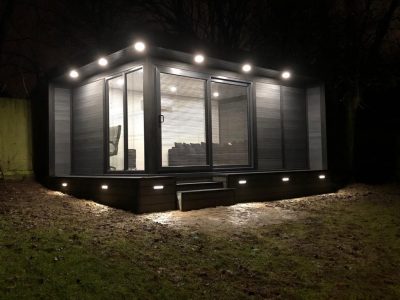 Perth Garden Room Being Used As Quite Retreat Outside Shot